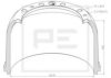 PE Automotive 016.443-00A Brake Drum